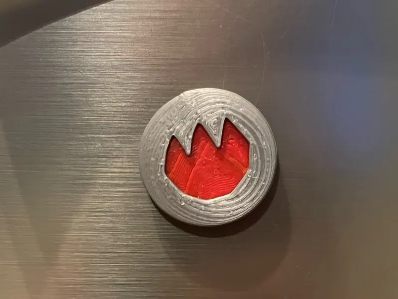 Fire rune Magnet