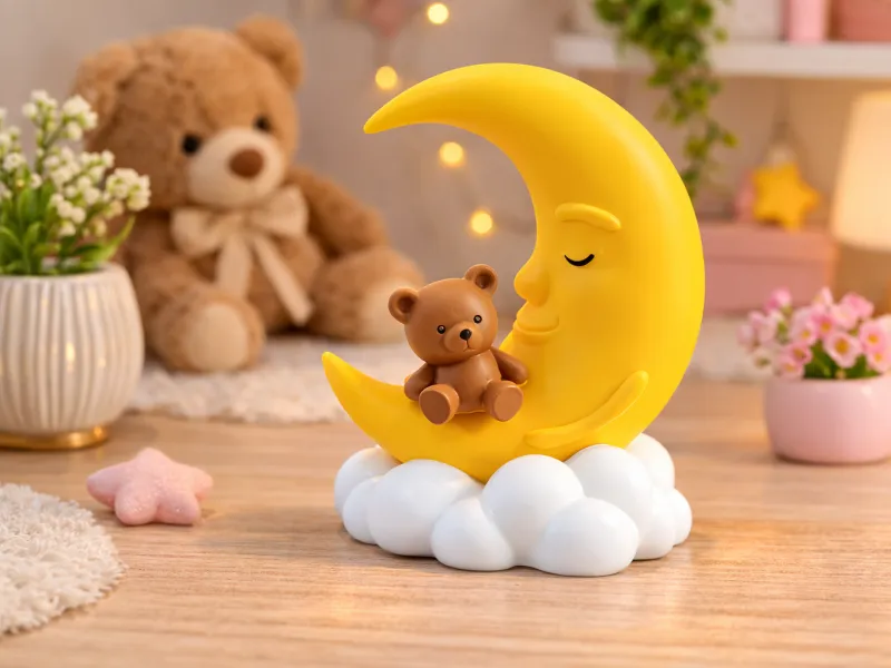 Schattige Maan TeddybeerSchattige Maan Teddybeer