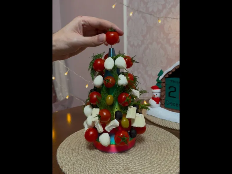 The "Edible" Christmas Tree