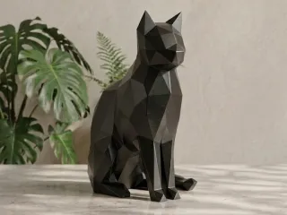 Geometric cat