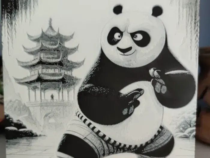 Hueforge Kung Fu Panda