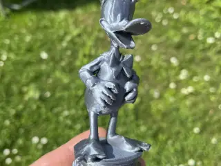 Donald Duck on a pedestal