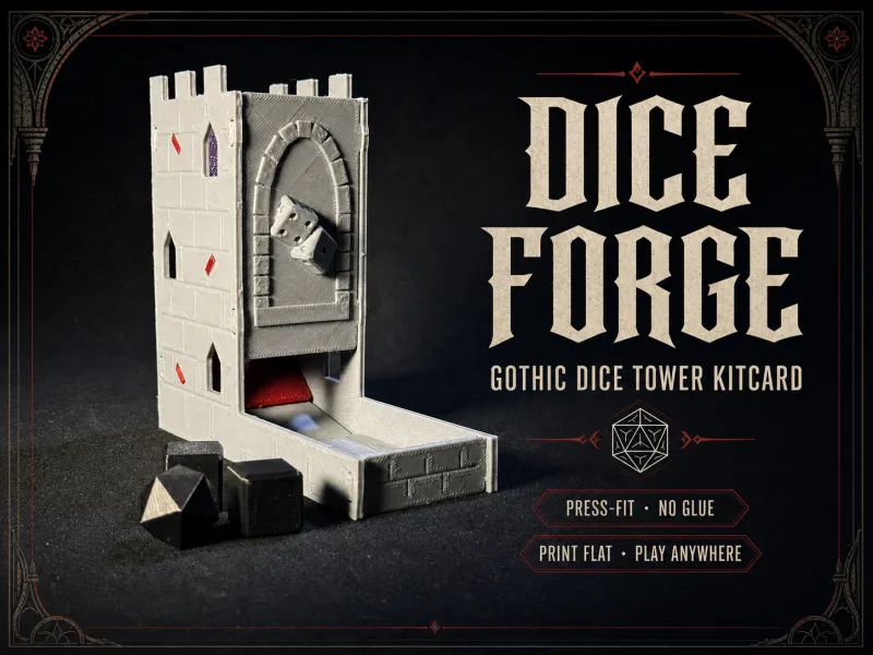 Dice Forge – Kit de Torre de Dados Gótica