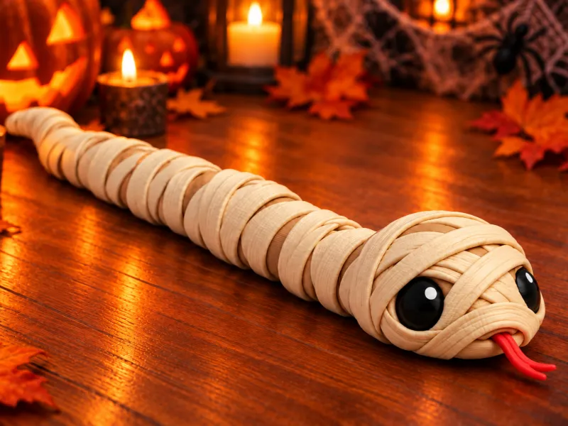 SERPIENTE MOMIA HALLOWEN FLEXI