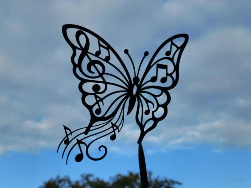 Musical Butterfly Wall Art