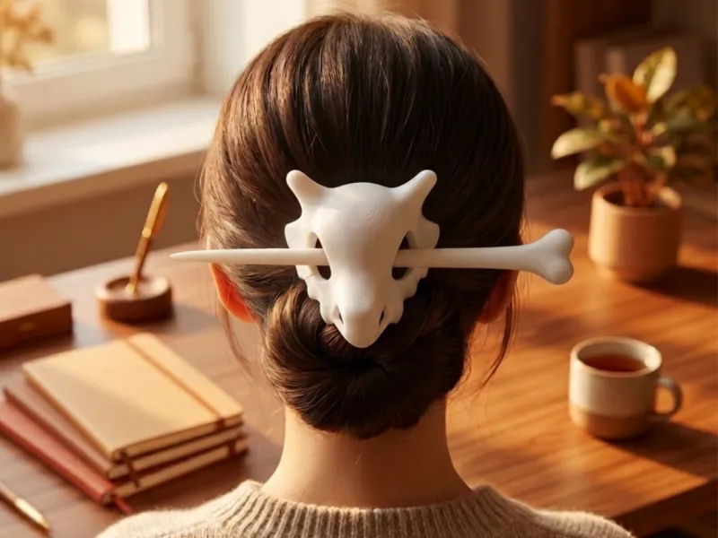 Horquilla para el Cabello de Cubone (2 piezas)