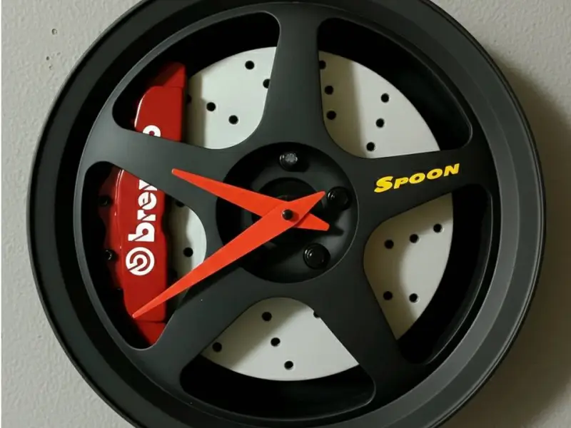 Mags Wall Clock Spoon