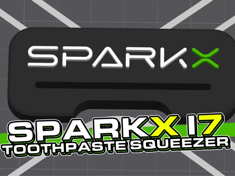 SparkX Toothpaste Squeezer – Compact Tube Roller