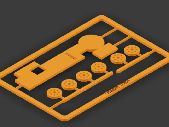 Steam Train Kit Card