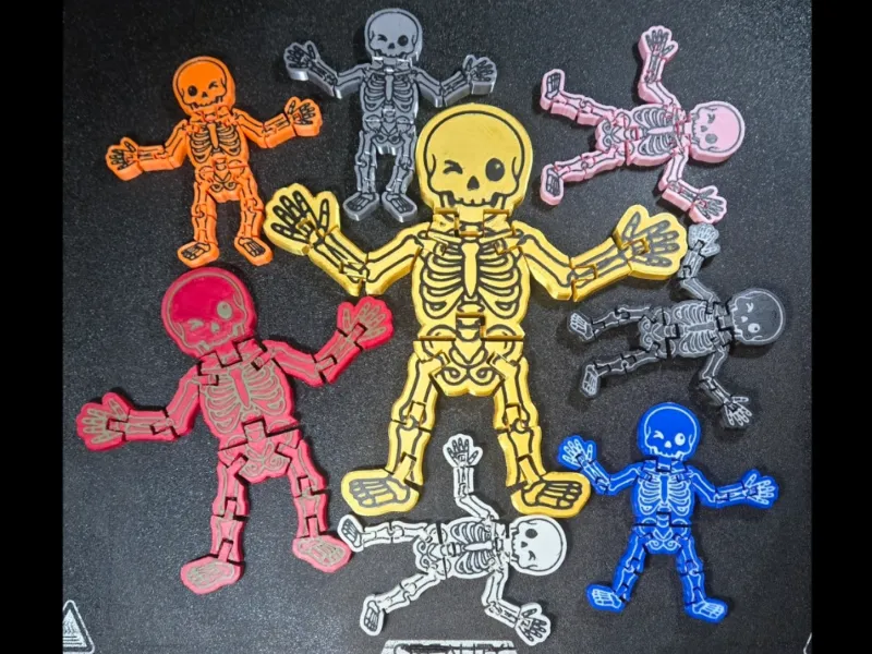 Dancing Bones Flexi Skeleton: Halloween & Dia De Los Muertos