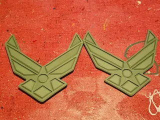 Airforce emblem snap together