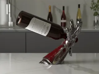 Iron Man Inspired Wine Holder