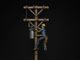 electrician pose 4-0