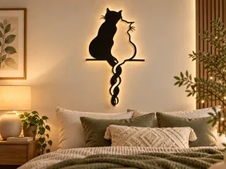 WallArt Cats Love