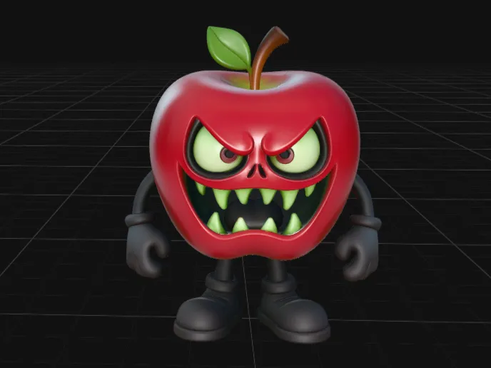 Bad Apple - Poison apple Themed Figurine