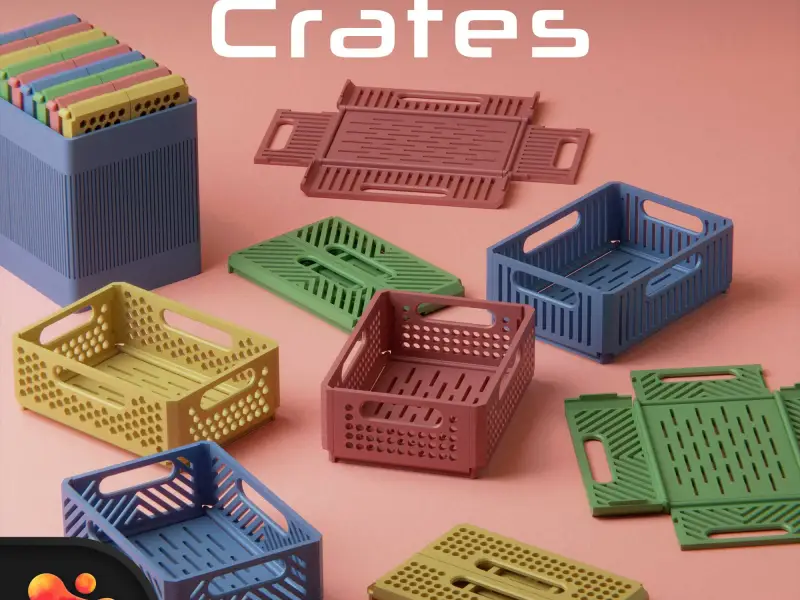 Caixas dobráveis (Print-in-place) por Polymeria