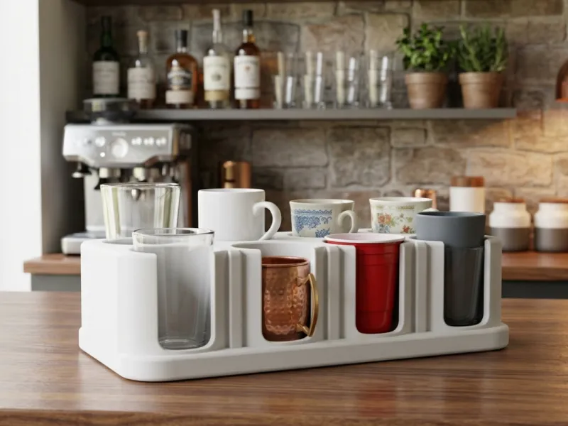 Glass organizer