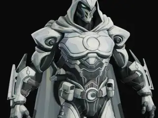 Marvel Rivals Moon Knight Armor Cosplay Costume