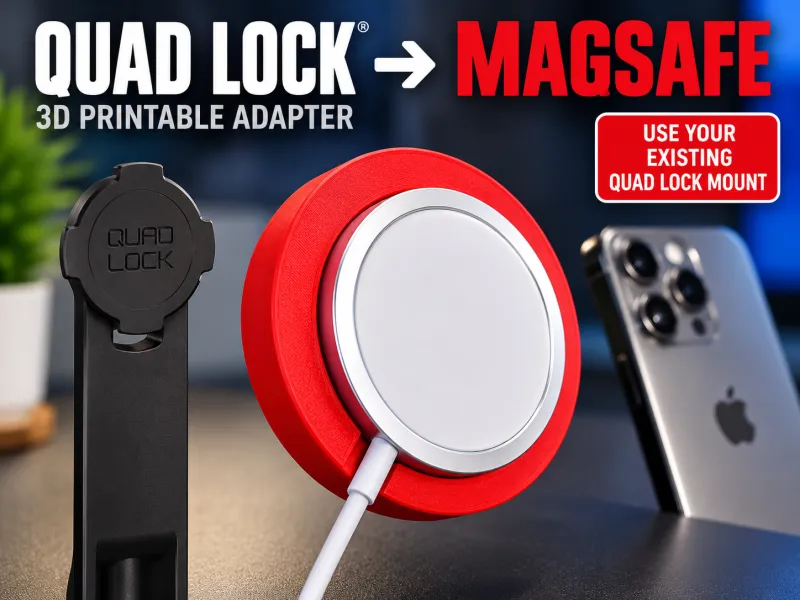 Quadlock 转 MagSafe 支架
