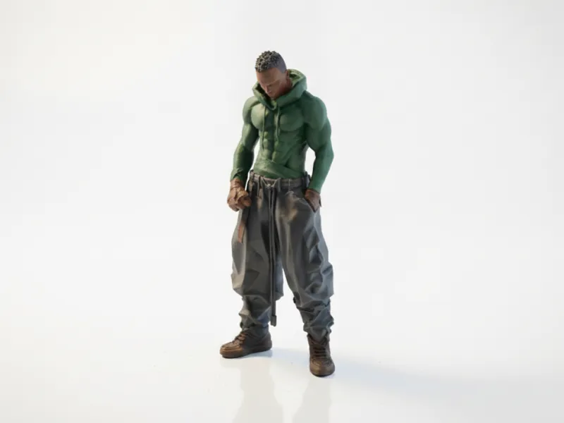Male Figure Statue Miscellaneous 3D Printable