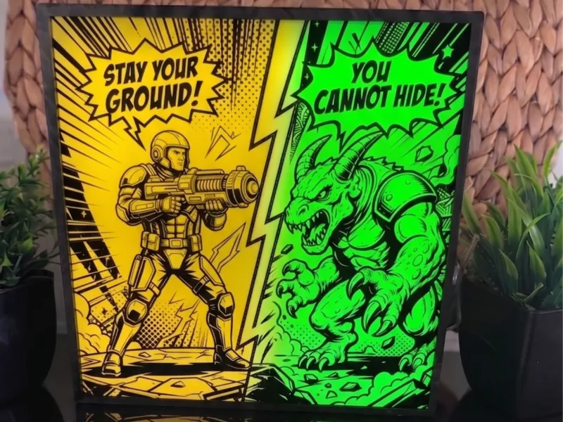 Space Trooper vs. Alien Beast - Complete Comic Lightbox
