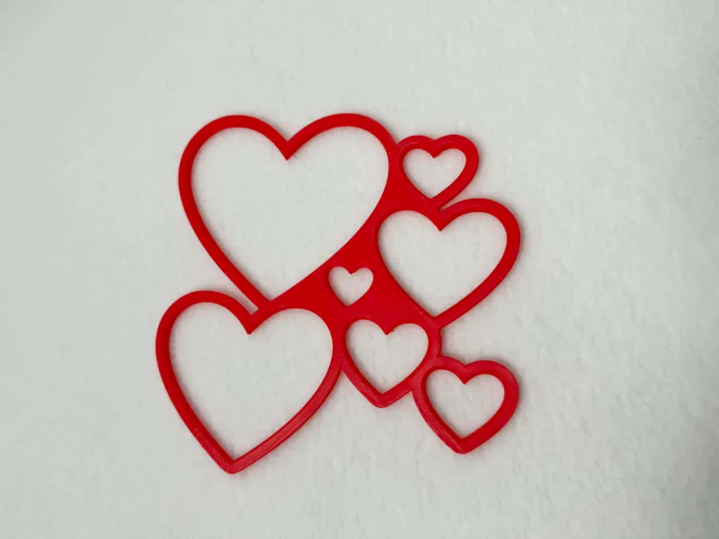 Mult-Size Heart Stencil