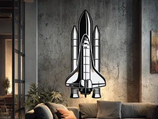 WallArt - Rocket