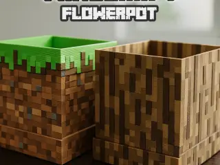 Maceteros de cubos de Minecraft vainilla