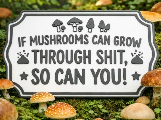 If Mushrooms can grow!