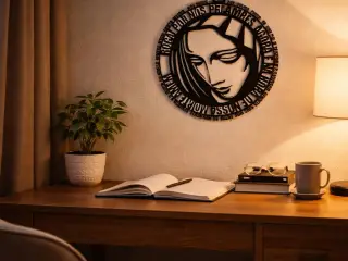 ORAÇÃO A VIRGEM MARIA - DECORAÇÃO