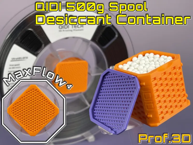 QIDI 500g Spool Filament Storage ⧸ MaxFlow⁴