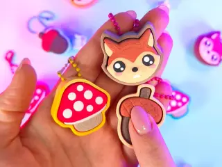 Forest Clicker Pack (Mushroom, Acorn & Squirrel)