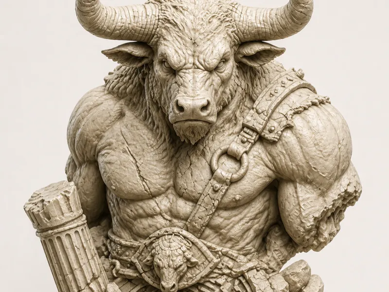 Busto Minotauro