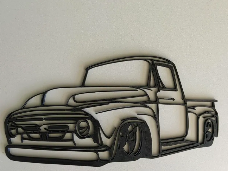 Heritage Hauler – Classic Pickup Wall Art