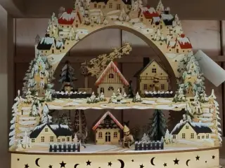 Small Christmas village