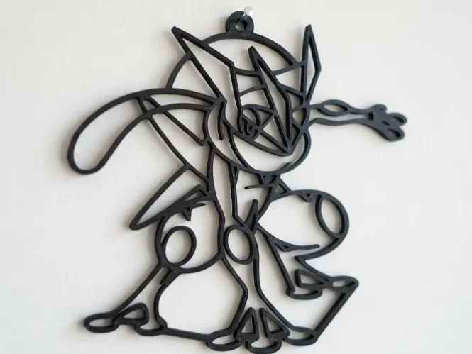 Greninja Wall Art Pokemon - Home Decor