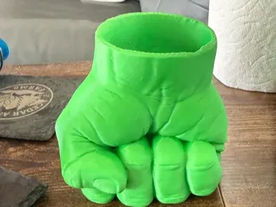 Soporte para bolígrafos Puño de Hulk