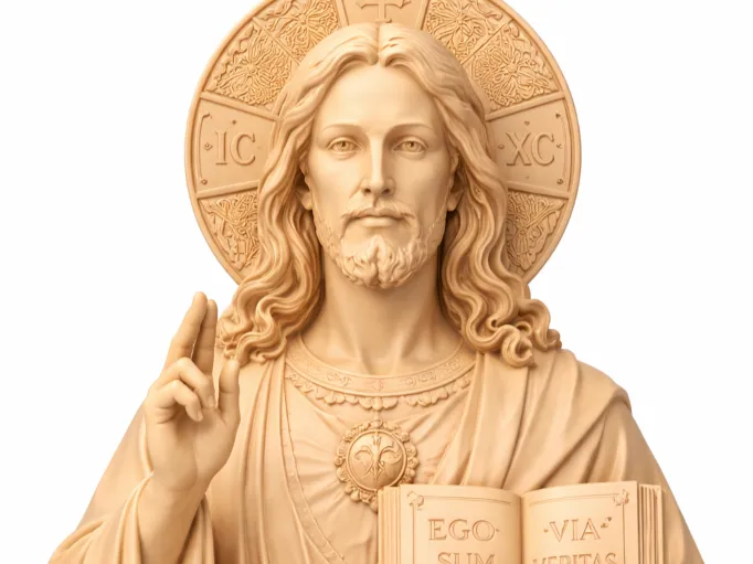 Cristo Pantocrator em busto