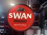 Swan Draught Lightbox Sign System-0