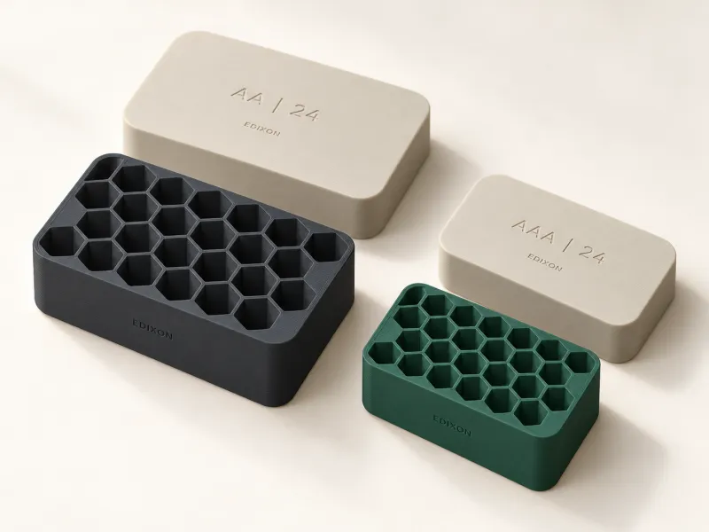 EDIXON CellCase | AA24 + AAA24 Pil Kutusu Seti