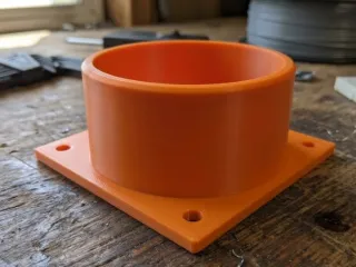 Fume Extractor Fan Duct Adapter 74mm & 79mm