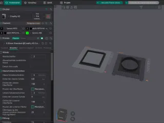 Universeller 140 mm Abluftadapter