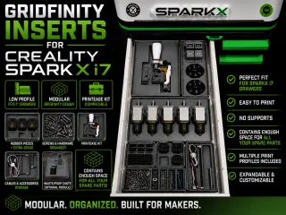 Sparkx I7 Gridfinite Printease Kit/Spare parts