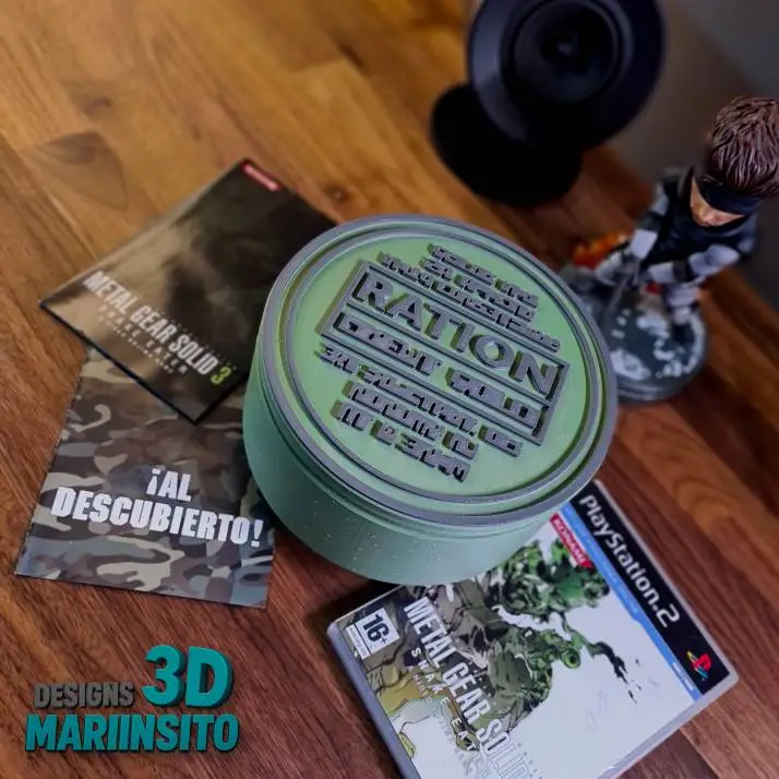 Organizer Box "RATION" Metal Gear Solid