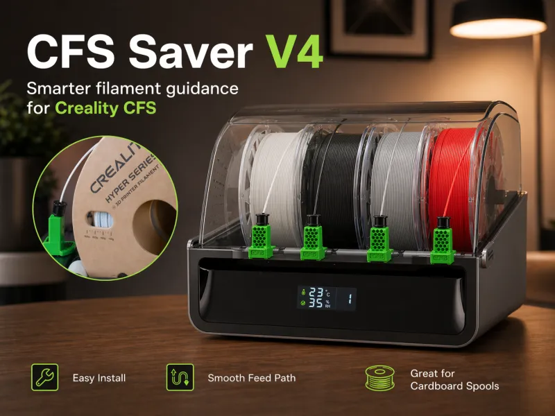 CFS SAVER V4-Alimentatore rivoluzionario Creality CFS. BREVETTO IN ATTESA