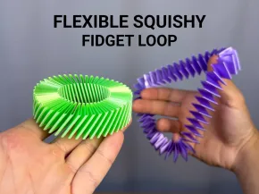 Flexible Squishy Fidget Loop