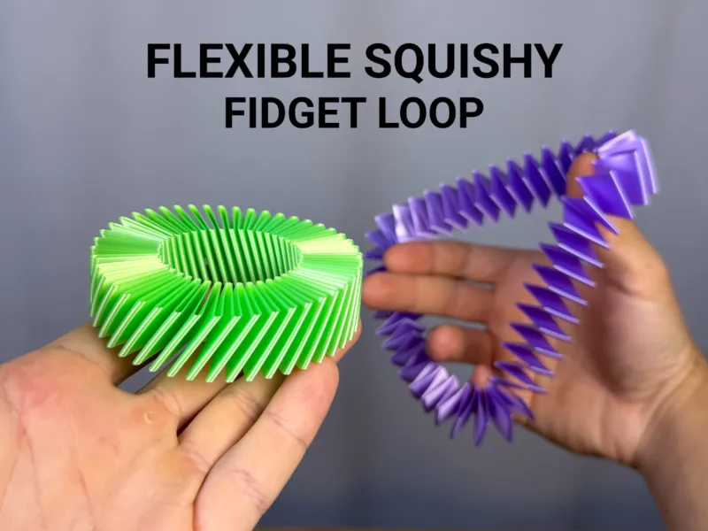 Flexible Squishy Fidget Loop