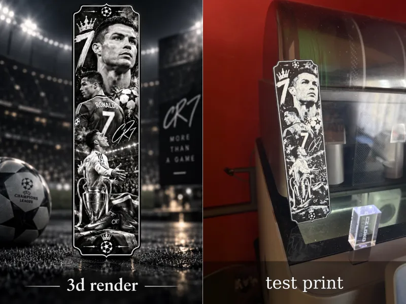 Marcador de página Ronaldo