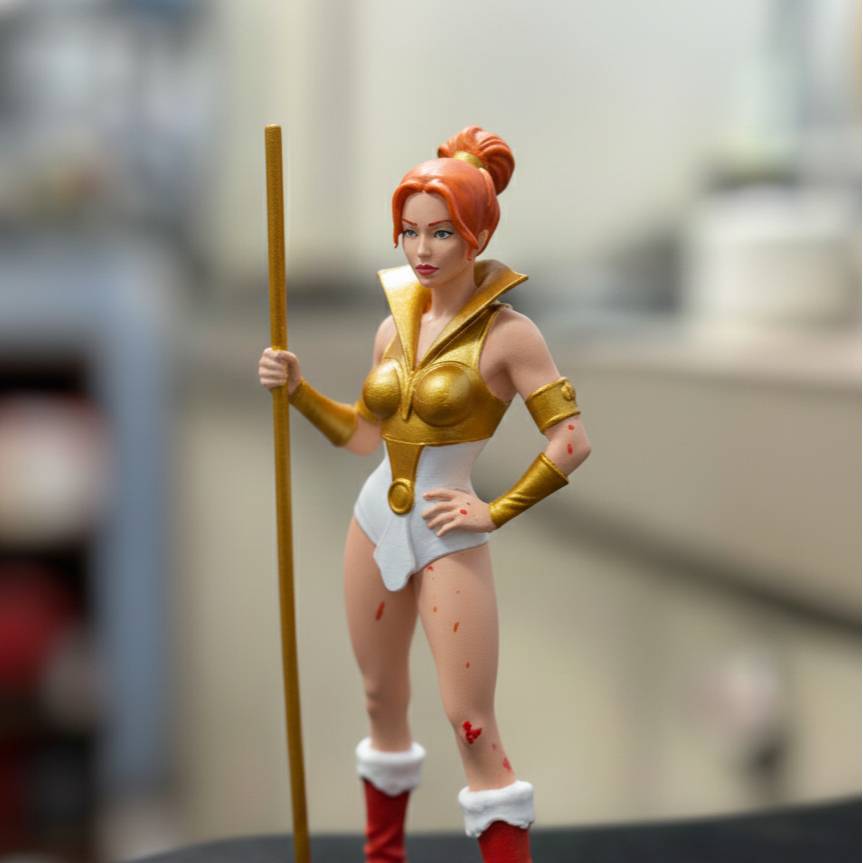 3D Printer Files | 3MF File | Teela from the Original 1980 He-Man Cartoon