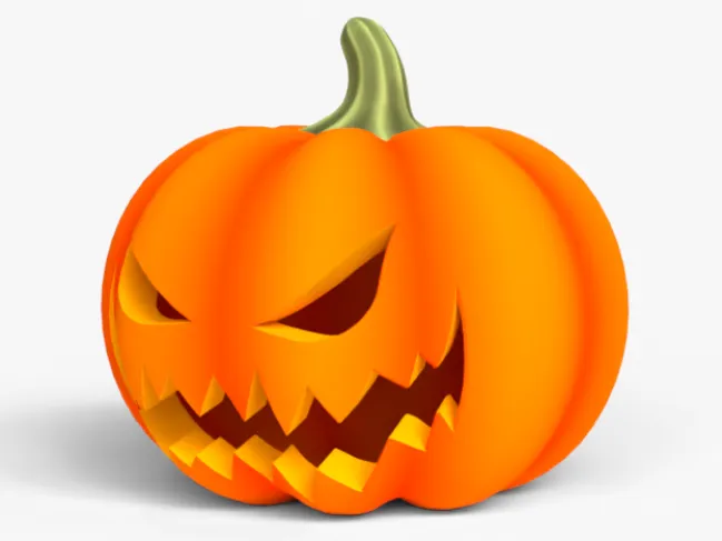 Wicked Jack-O'-Lantern Halloween 3D Printable Model